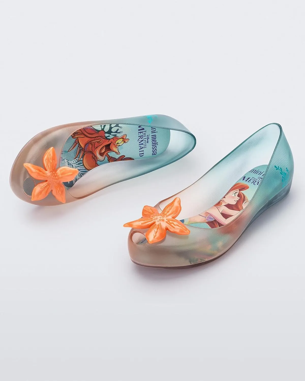 mini melissa Ultragirl Disney Little Mermaid II Flats for Girls