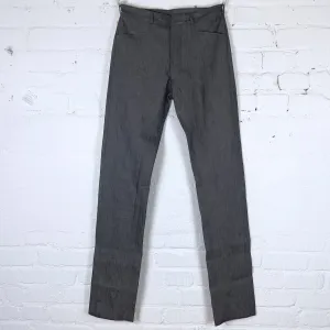 mister freedom | "nouvelle vague" slacks - charcoal grey