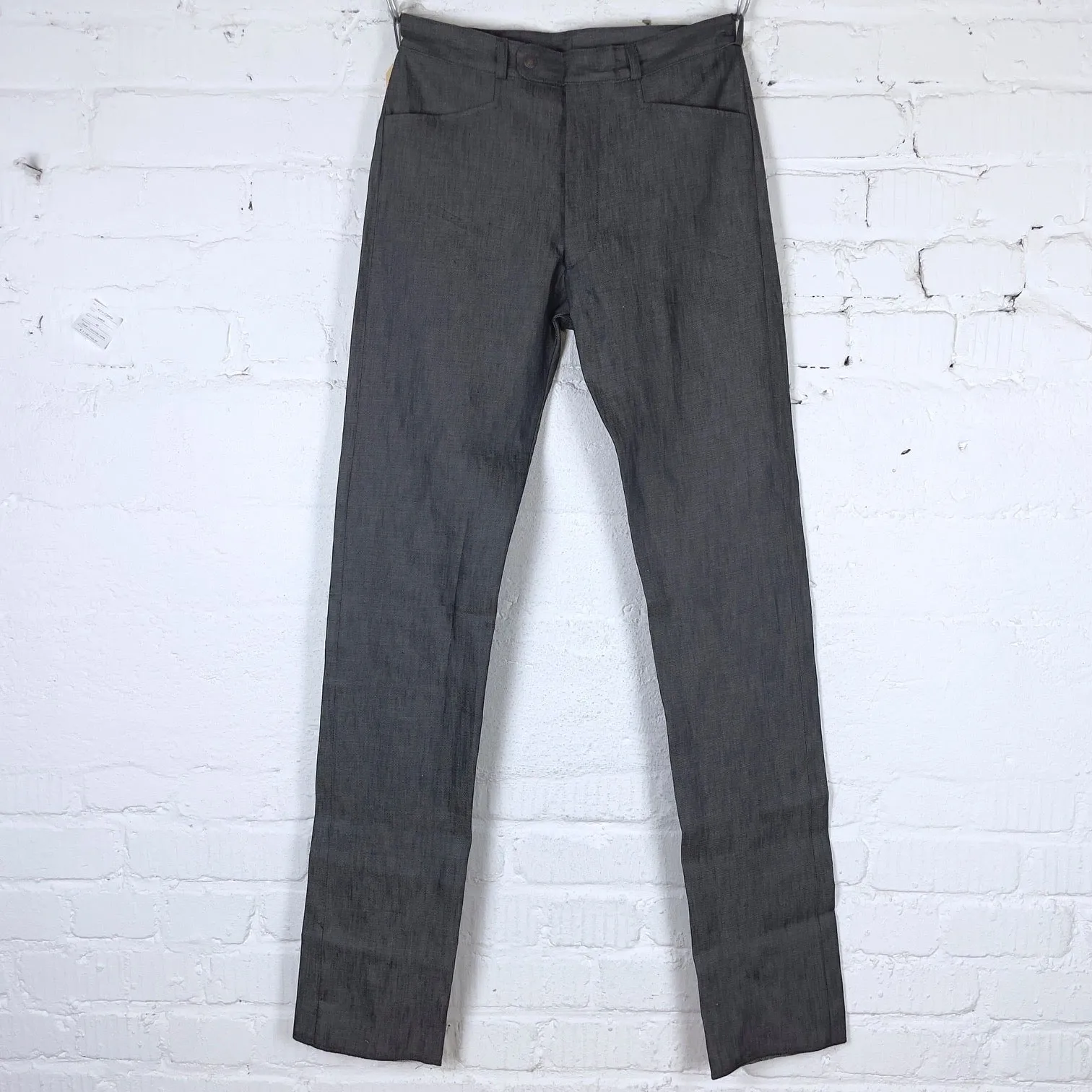 mister freedom | "nouvelle vague" slacks - charcoal grey