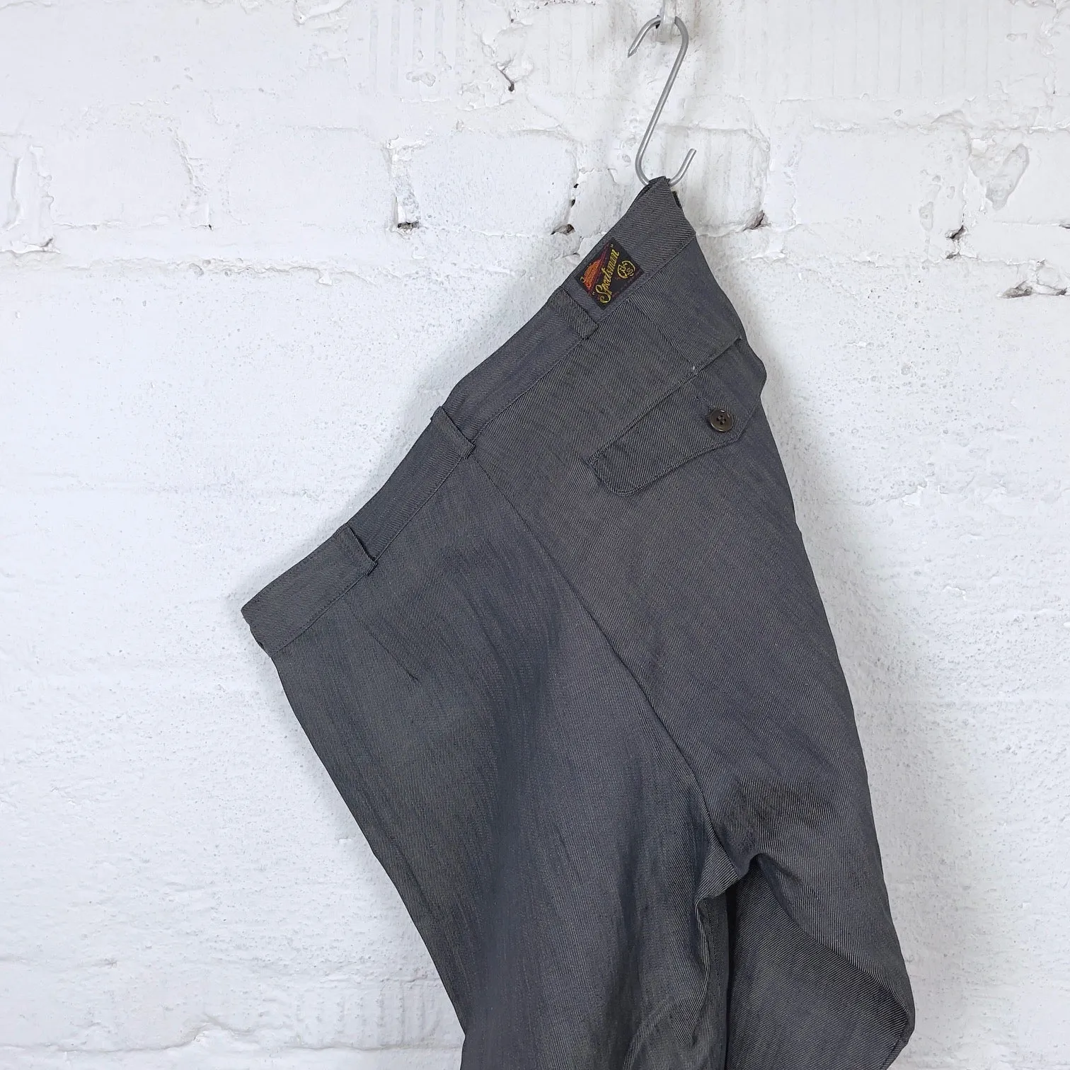 mister freedom | "nouvelle vague" slacks - charcoal grey