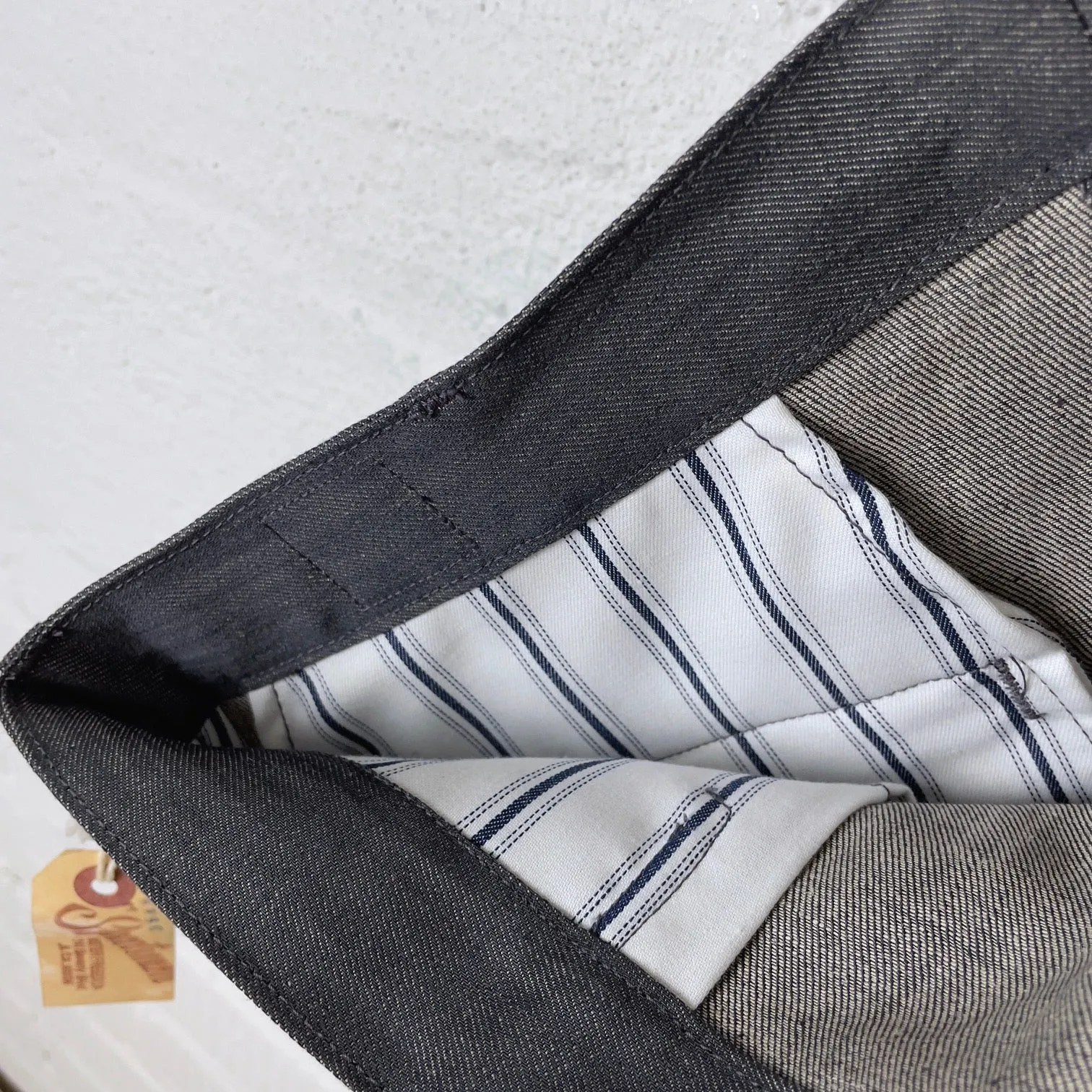 mister freedom | "nouvelle vague" slacks - charcoal grey