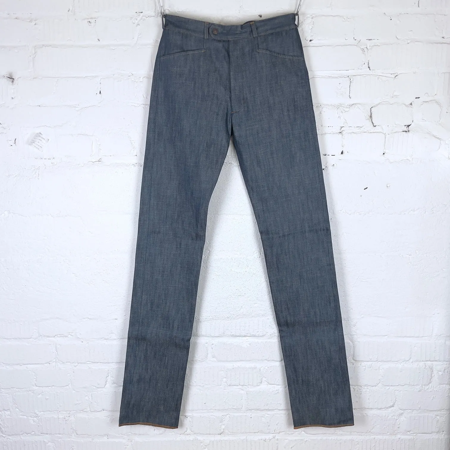 mister freedom | "nouvelle vague" slacks - nos "player" denim