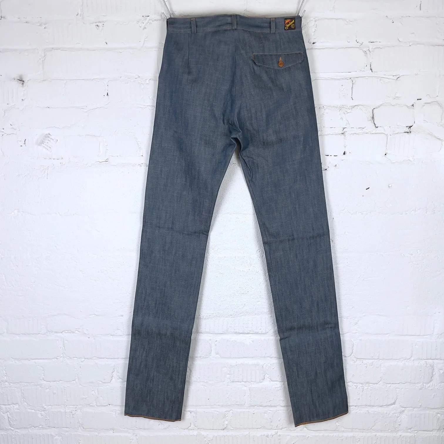 mister freedom | "nouvelle vague" slacks - nos "player" denim