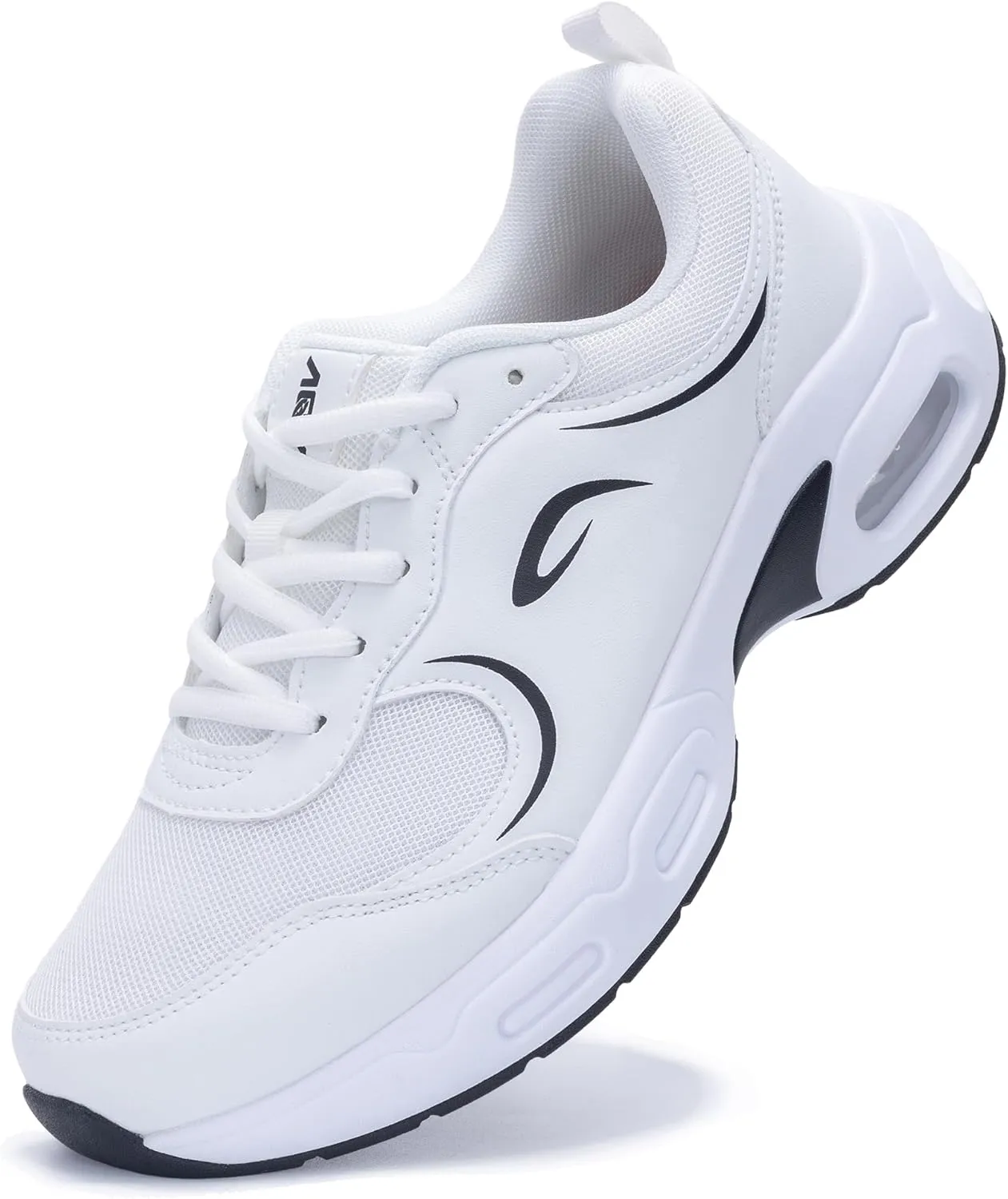 N BESUNEW Womens Walking Shoes for Plantar Fasciitis Arch Support Orthotic Tennis Sneakers Athletic Running Shoes US 6.5-11