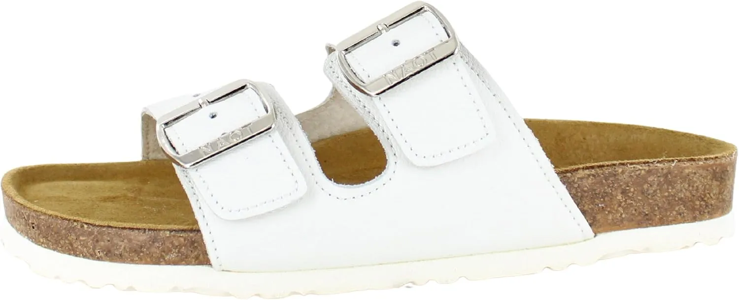 NAOT Footwear Santa Barbara Women's Slide with Cork Footbed and Arch Comfort and Support – Slip On- Lightweight and Perfect for Travel