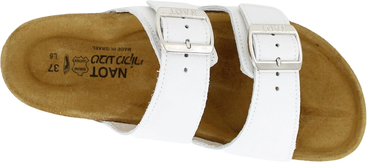 NAOT Footwear Santa Barbara Women's Slide with Cork Footbed and Arch Comfort and Support – Slip On- Lightweight and Perfect for Travel