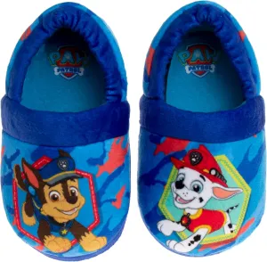 Nickelodeon Paw Patrol and SpongeBob Squarepants Slippers - Sponge Bob Chase Marshall Slipper Sandals - Plush Lightweight Warm indoor Comfort Soft Aline House Sandal (Toddler/Little Kid/Big Kid)