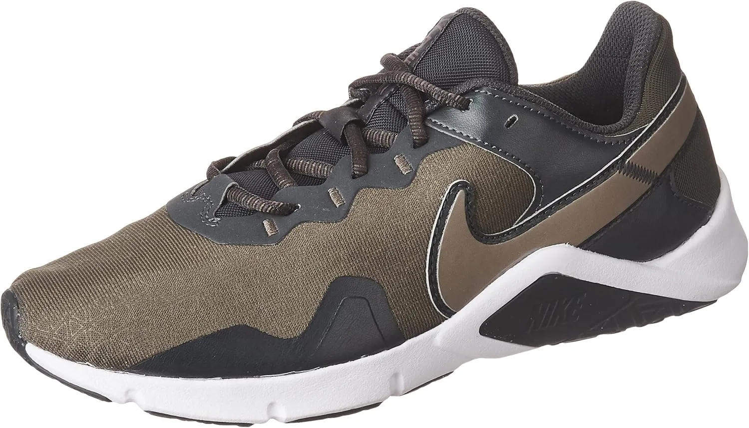 Nike Men's Legend Essential 2 Running Shoes, Cargo Khakj/Olive Grey, 8.5