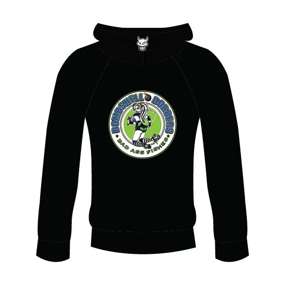 Nipissing Roller Derby: Sleeved Hoodie
