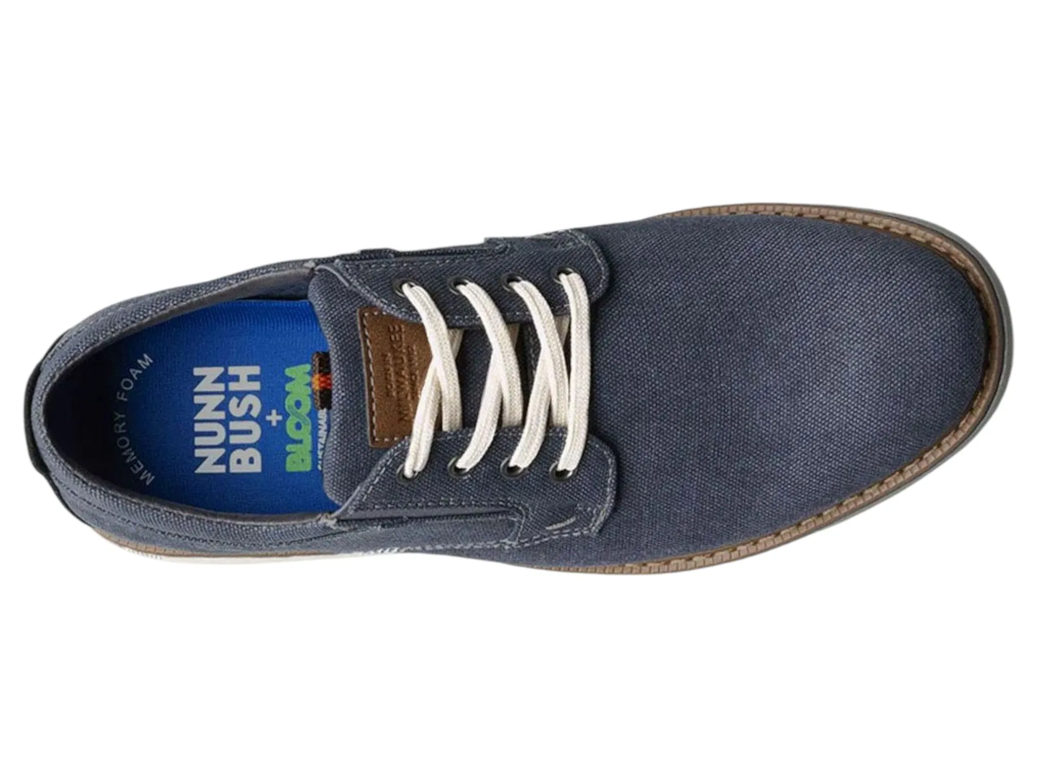 Nunn Bush Otto Canvas Derby Lace-Up Shoe - Men's