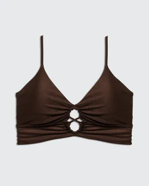 Nyanga Top Dark Brown