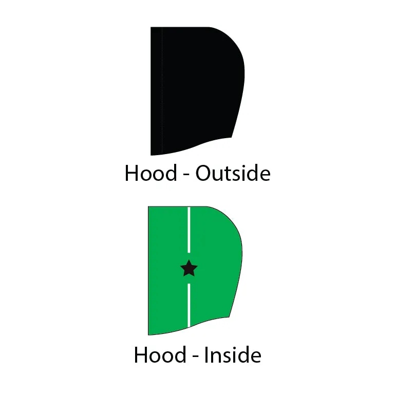 Ohio Roller Derby: Sleeved Hoodie