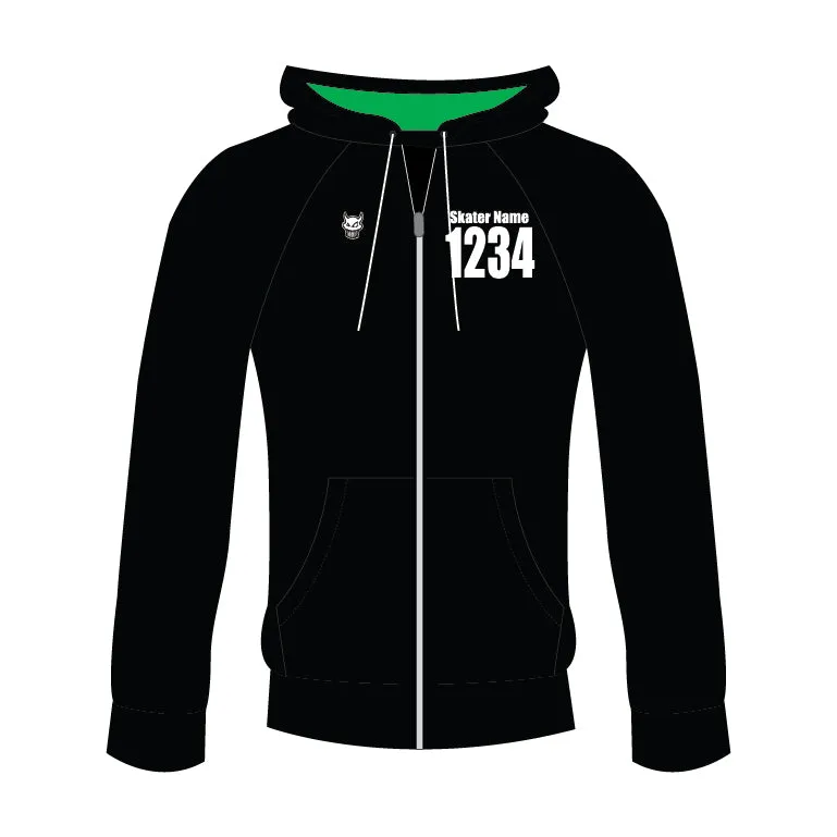 Ohio Roller Derby: Sleeved Hoodie