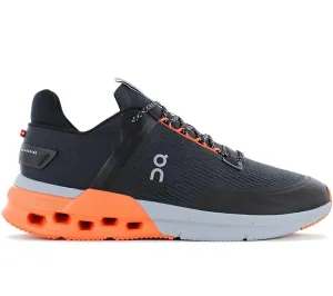 ON Running Cloudnova Flux - Herren Sneakers Cloud Schuhe Black-Flame 3MD10260666