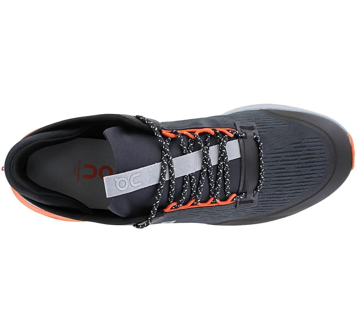 ON Running Cloudnova Flux - Herren Sneakers Cloud Schuhe Black-Flame 3MD10260666