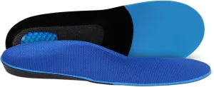 Orthofeet Arch Support Orthotic Inserts for Men Plantar Fasciitis Heel PainRelief Insoles Biosole-Gel Sport, Size 11