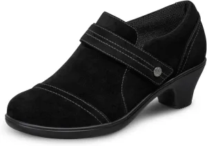 Orthofeet Women's Orthopedic Leather Eva Wedge Shoe for Foot Pain Relief