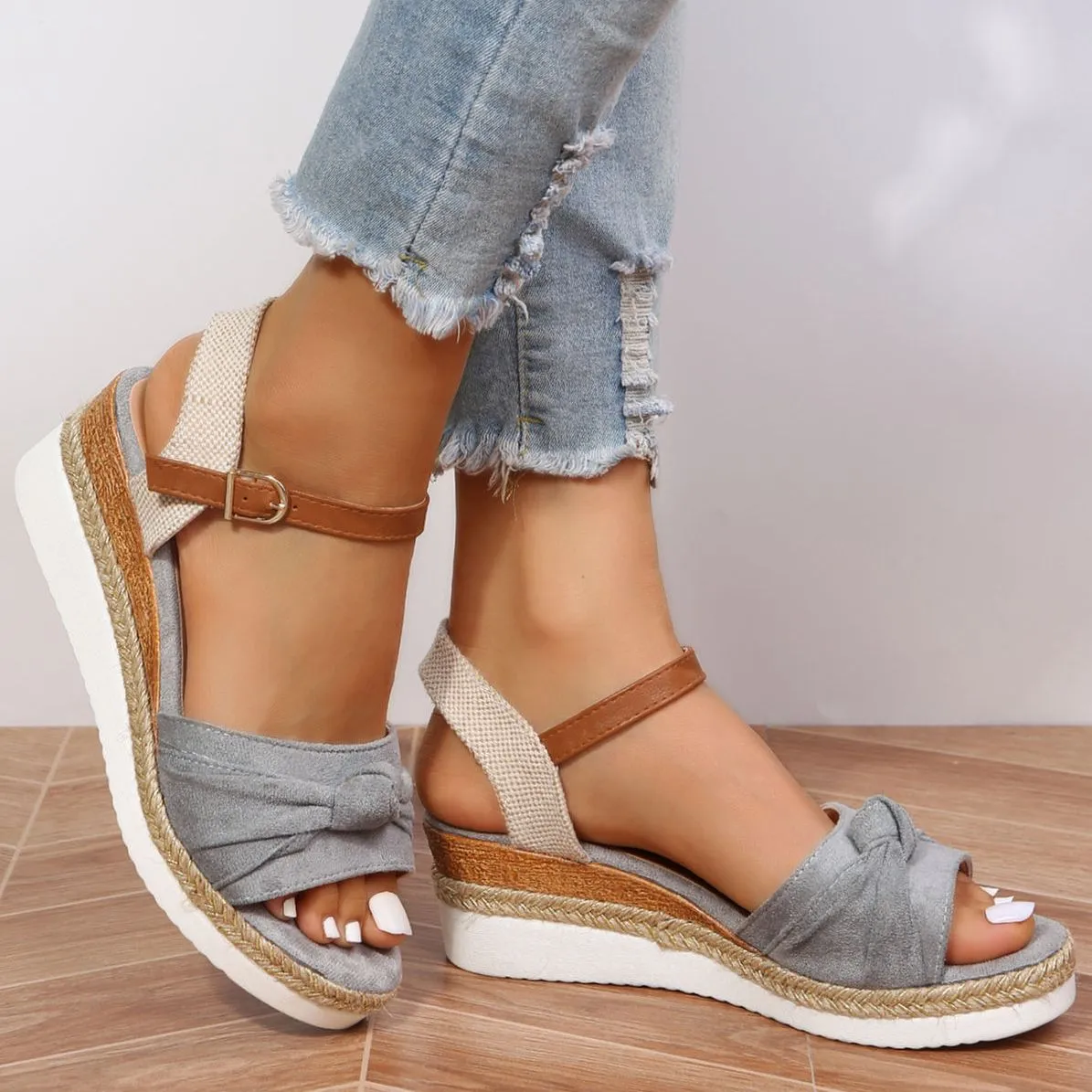 ORTHOPEDIC BLISS WEDGE SANDAL