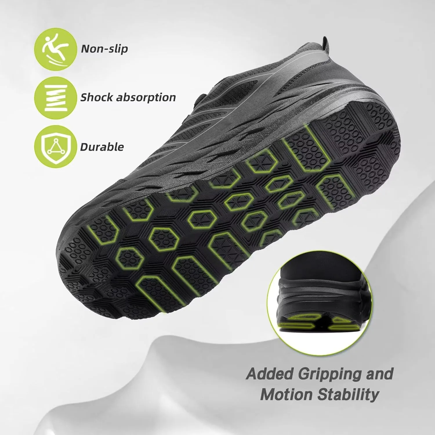 Orthopedic Shoes for Men Diabetic Wide: Comfortable Casual Arch Support Plantar Fasciitis Fashion Sneakers, Work Tennis Orthotic High Arch Swollen Feet Walking Shoes for Foot Heel Pain