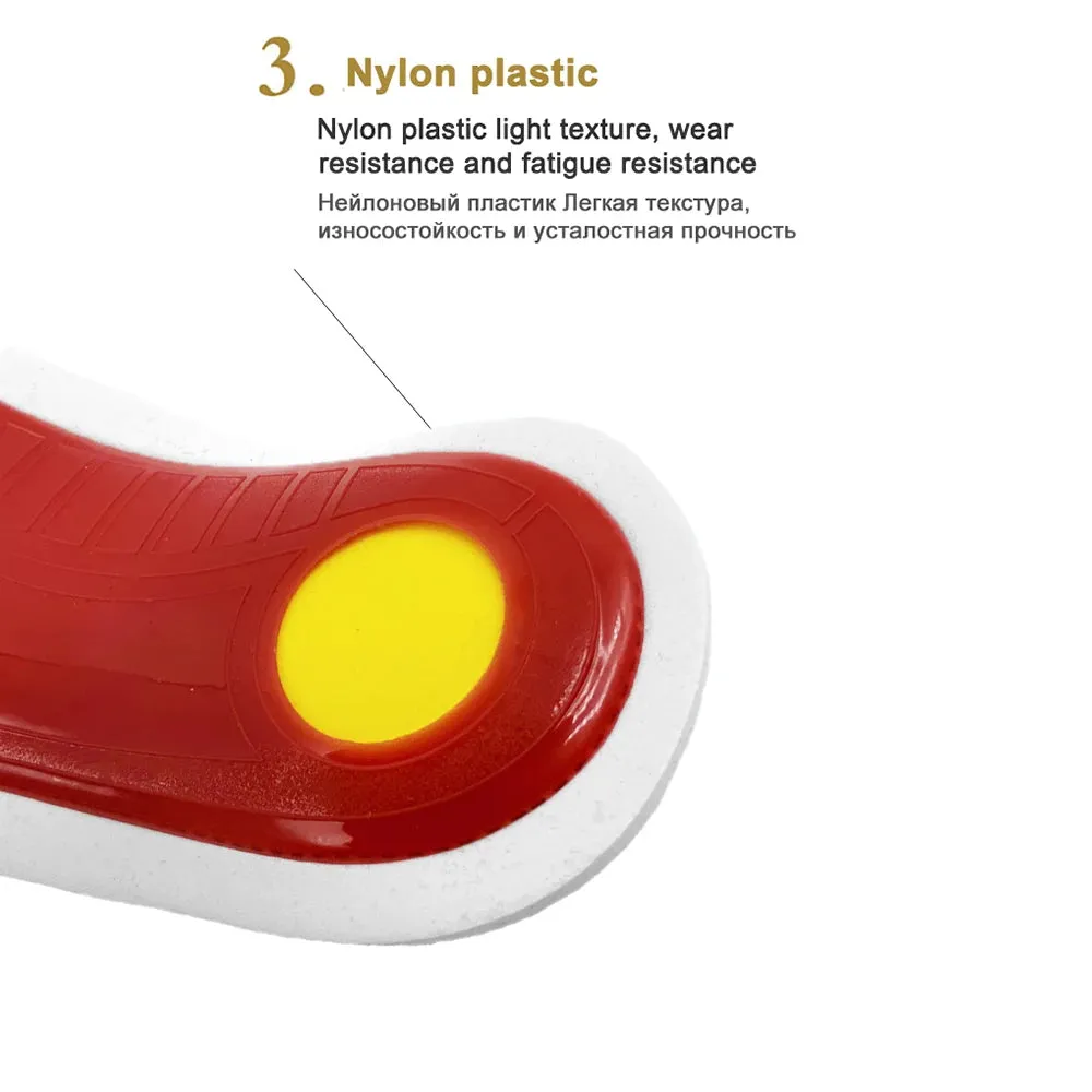 Orthotic Insole Arch Support Flatfoot Orthopedic Insoles for Feet Ease Pressure of Air Movement Damping Cushion Padding Insoles