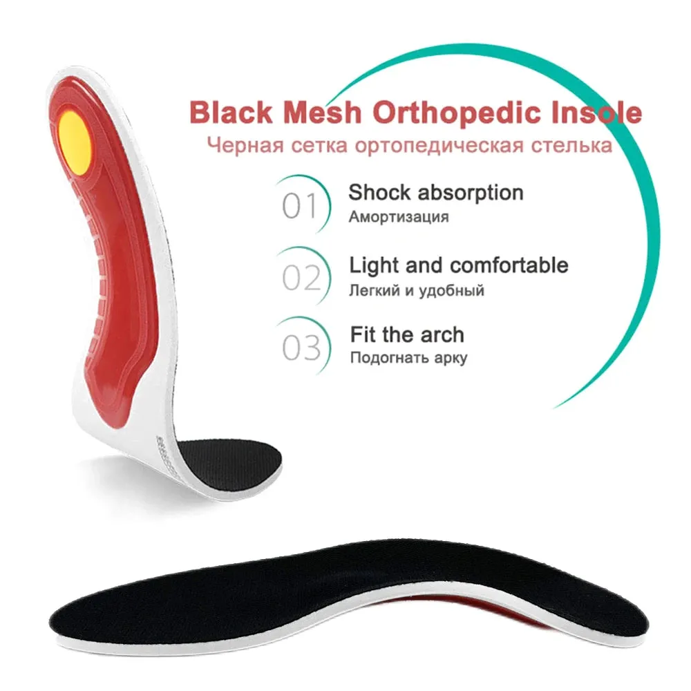 Orthotic Insole Arch Support Flatfoot Orthopedic Insoles for Feet Ease Pressure of Air Movement Damping Cushion Padding Insoles