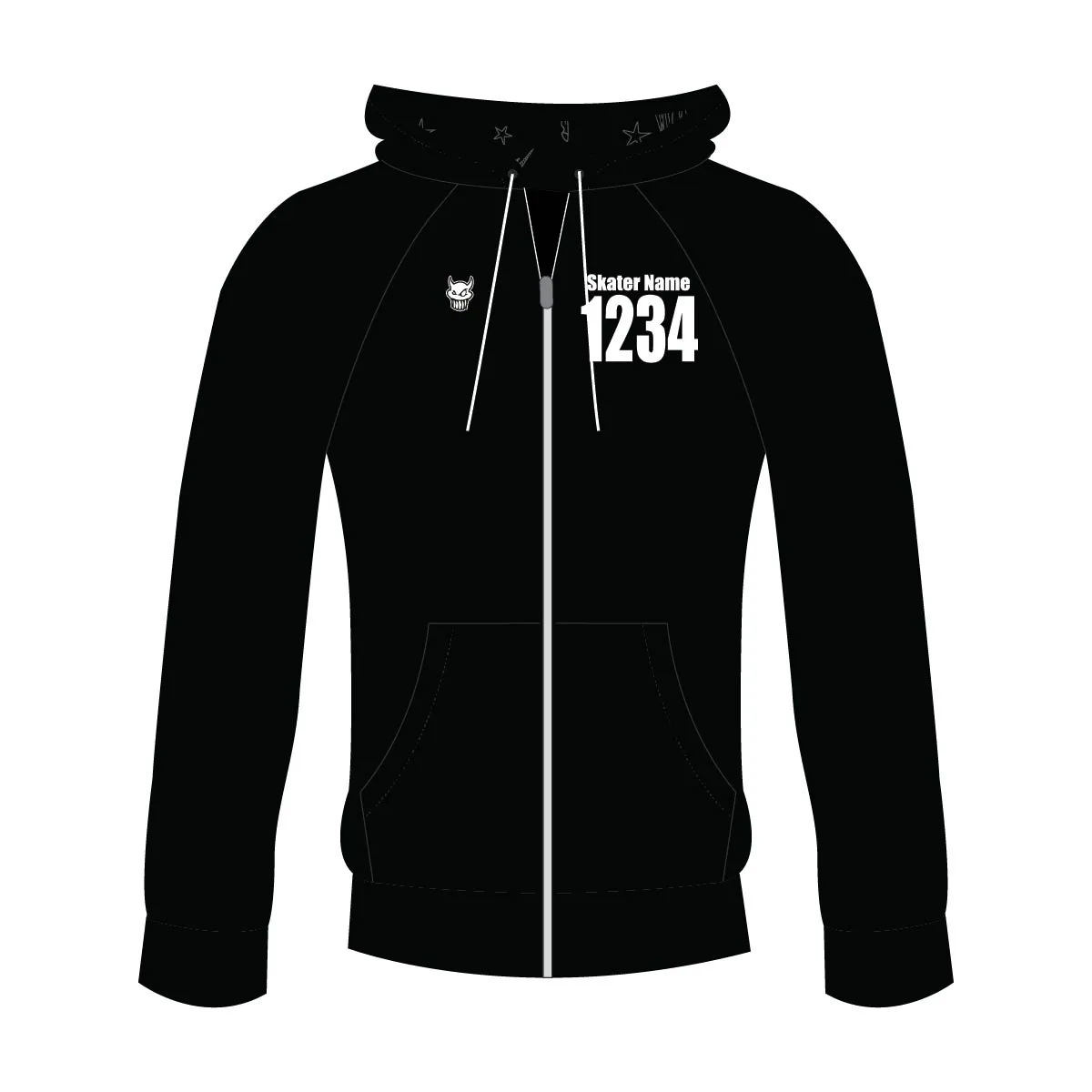 PANU Roller Derby: Sleeved Hoodie