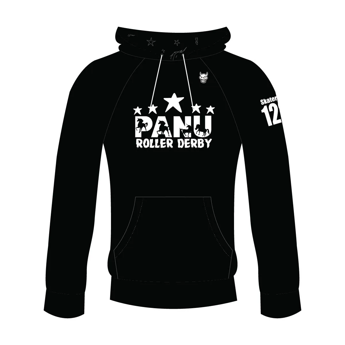 PANU Roller Derby: Sleeved Pullover Hoodie