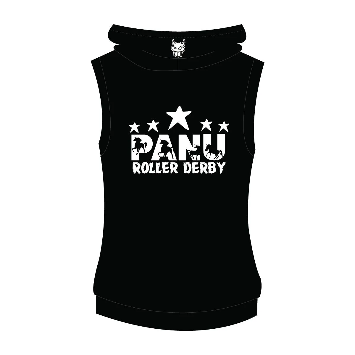 PANU Roller Derby: Sleeveless Hoodie