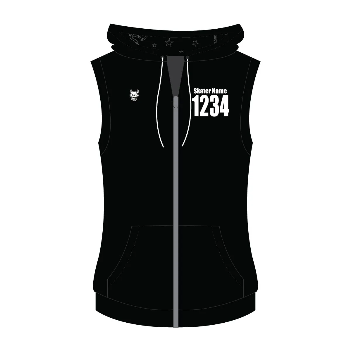 PANU Roller Derby: Sleeveless Hoodie