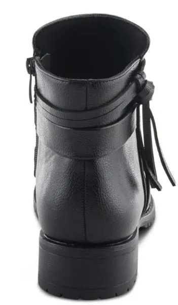Patrizia by Spring Step Black Goodtimes Womens Ankle Boots GOODTIMES-BLACK