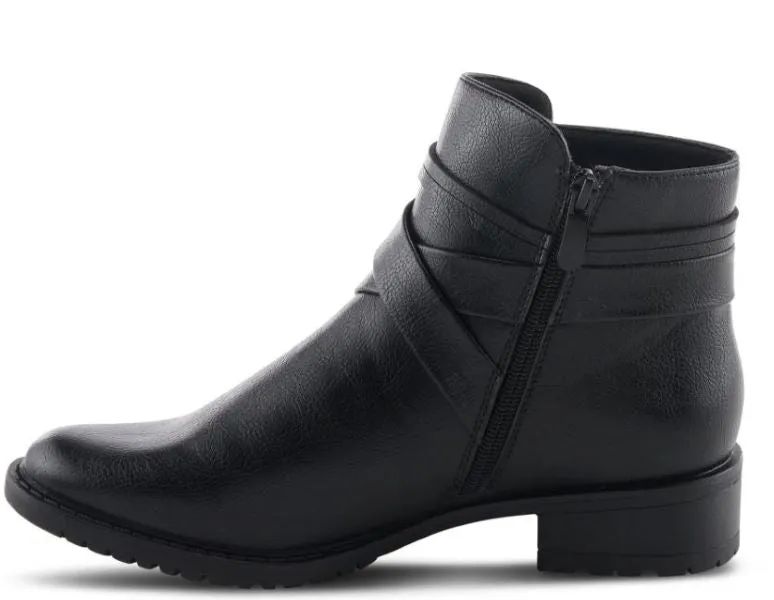 Patrizia by Spring Step Black Goodtimes Womens Ankle Boots GOODTIMES-BLACK