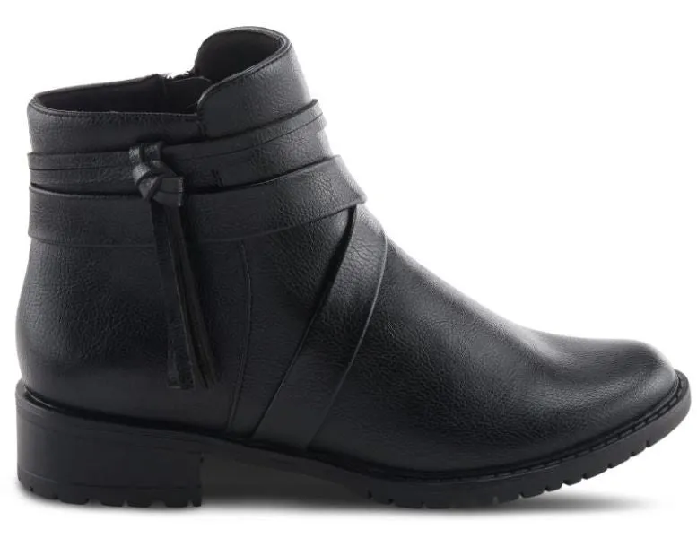 Patrizia by Spring Step Black Goodtimes Womens Ankle Boots GOODTIMES-BLACK