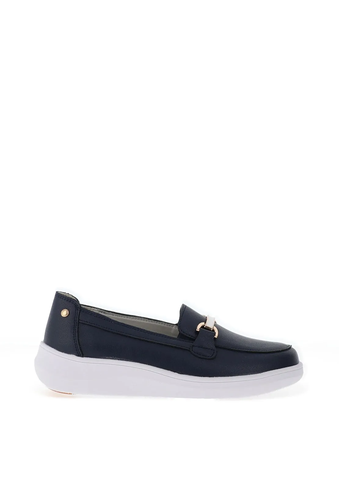 Patrizio Como Vinchio Leather Loafer, Marine