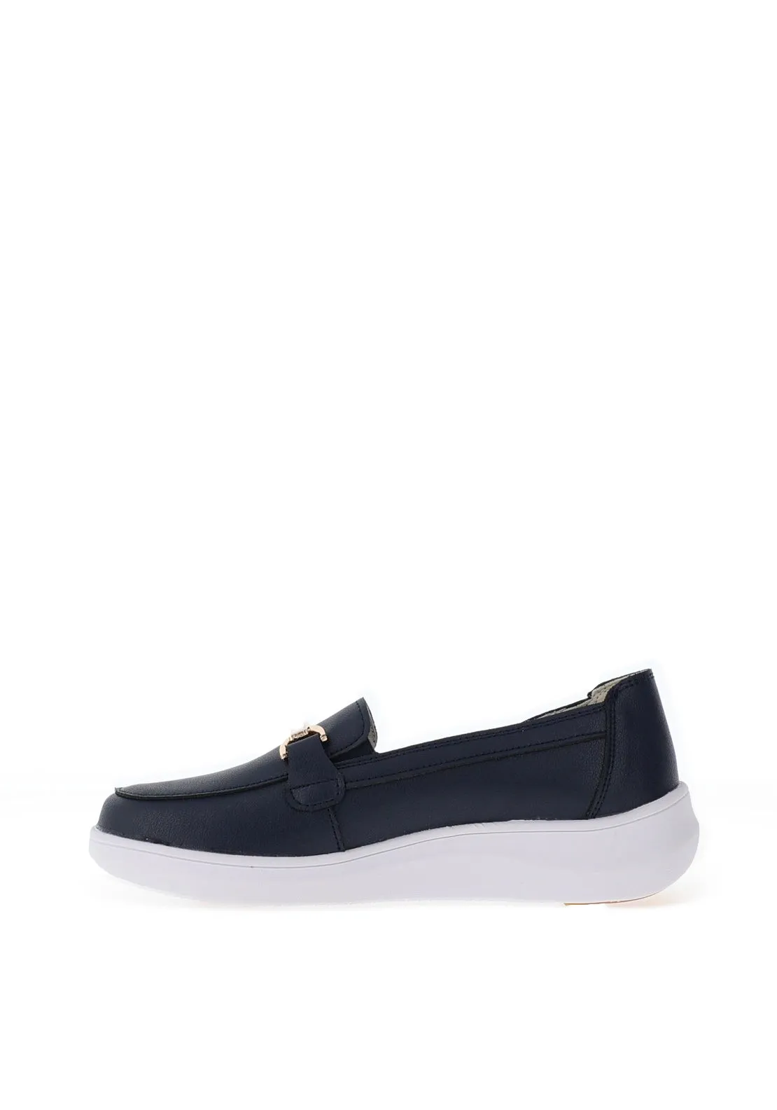 Patrizio Como Vinchio Leather Loafer, Marine