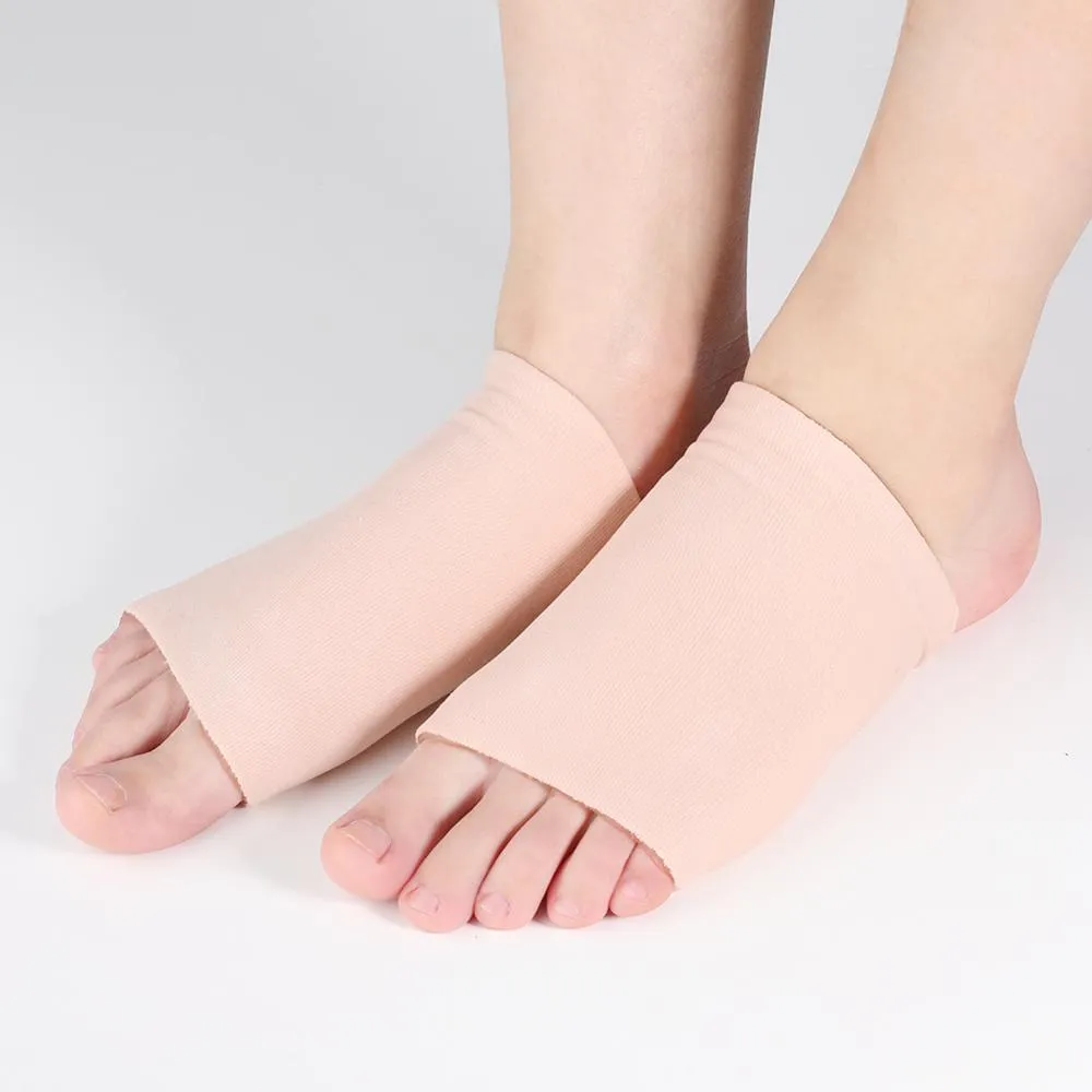 Plantar Fasciitis Metatarsal Arch Support Gel Compression Fabric Sleeve