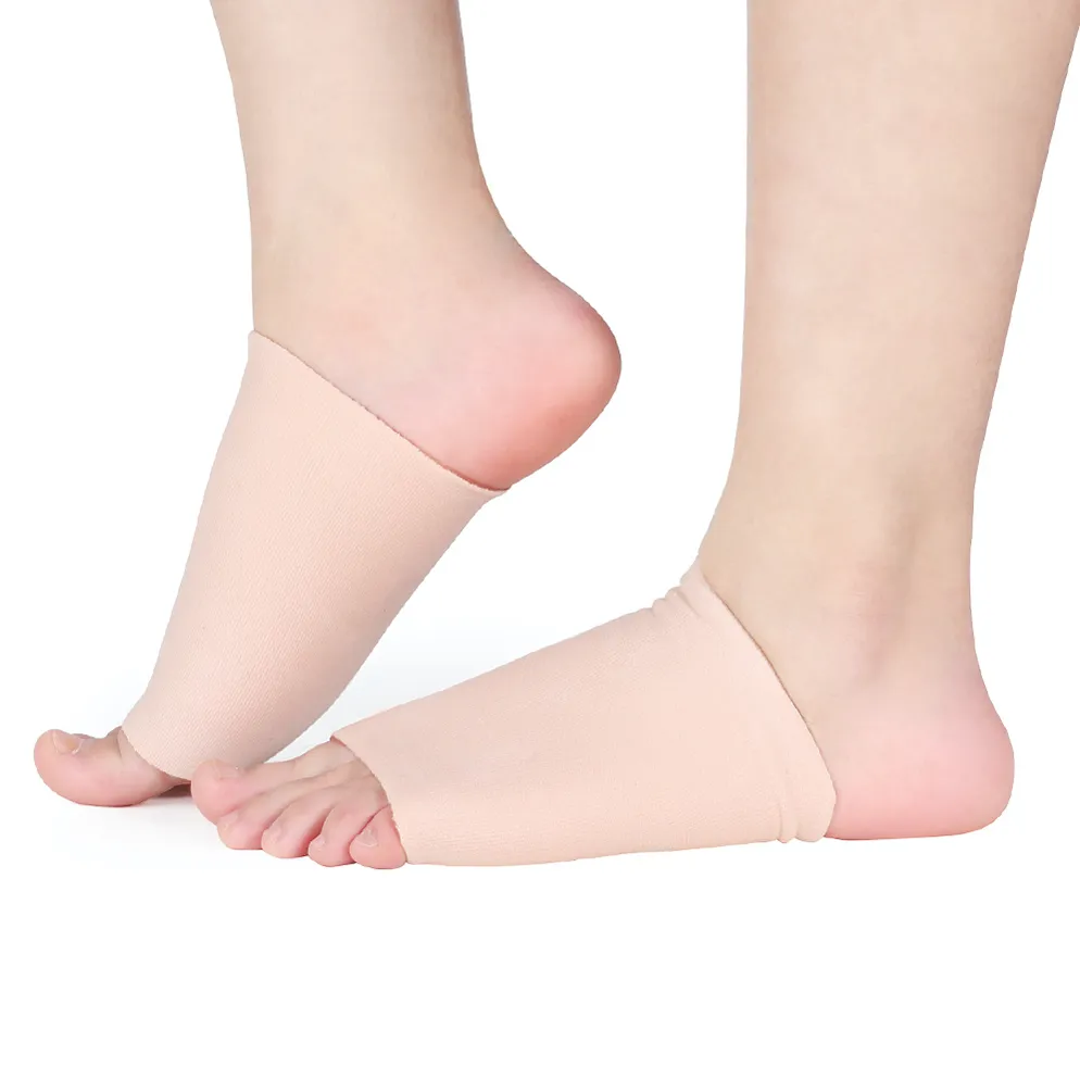 Plantar Fasciitis Metatarsal Arch Support Gel Compression Fabric Sleeve