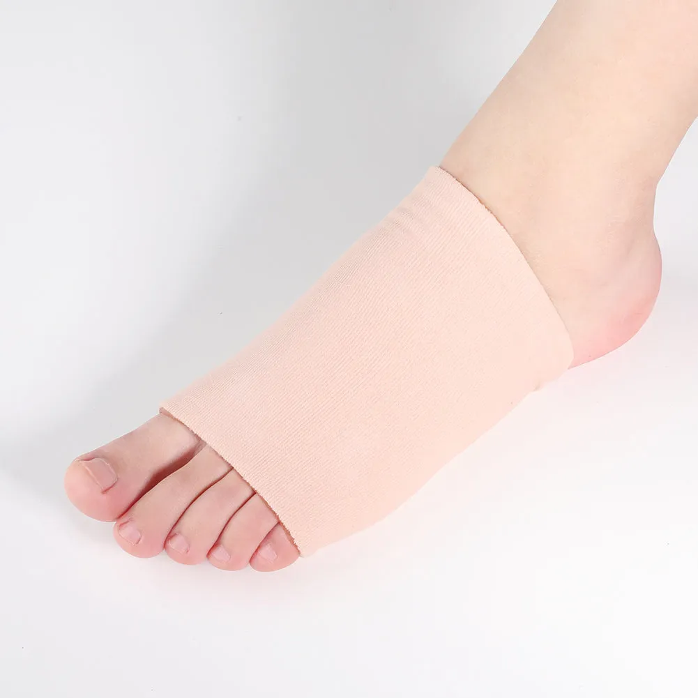 Plantar Fasciitis Metatarsal Arch Support Gel Compression Fabric Sleeve