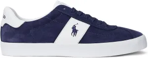 POLO RALPH LAUREN Men's Court Vulc Leather-Suede Sneaker