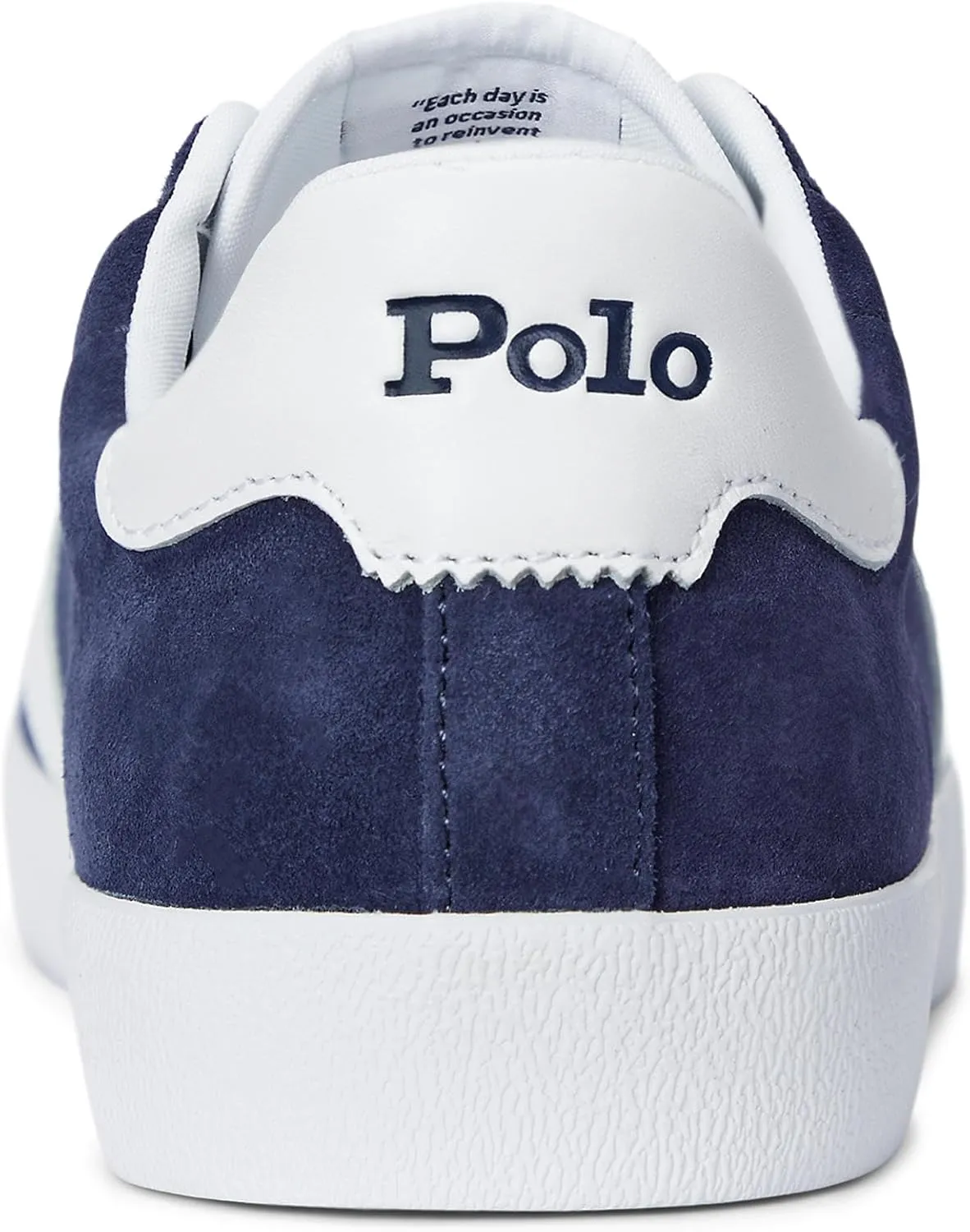 POLO RALPH LAUREN Men's Court Vulc Leather-Suede Sneaker