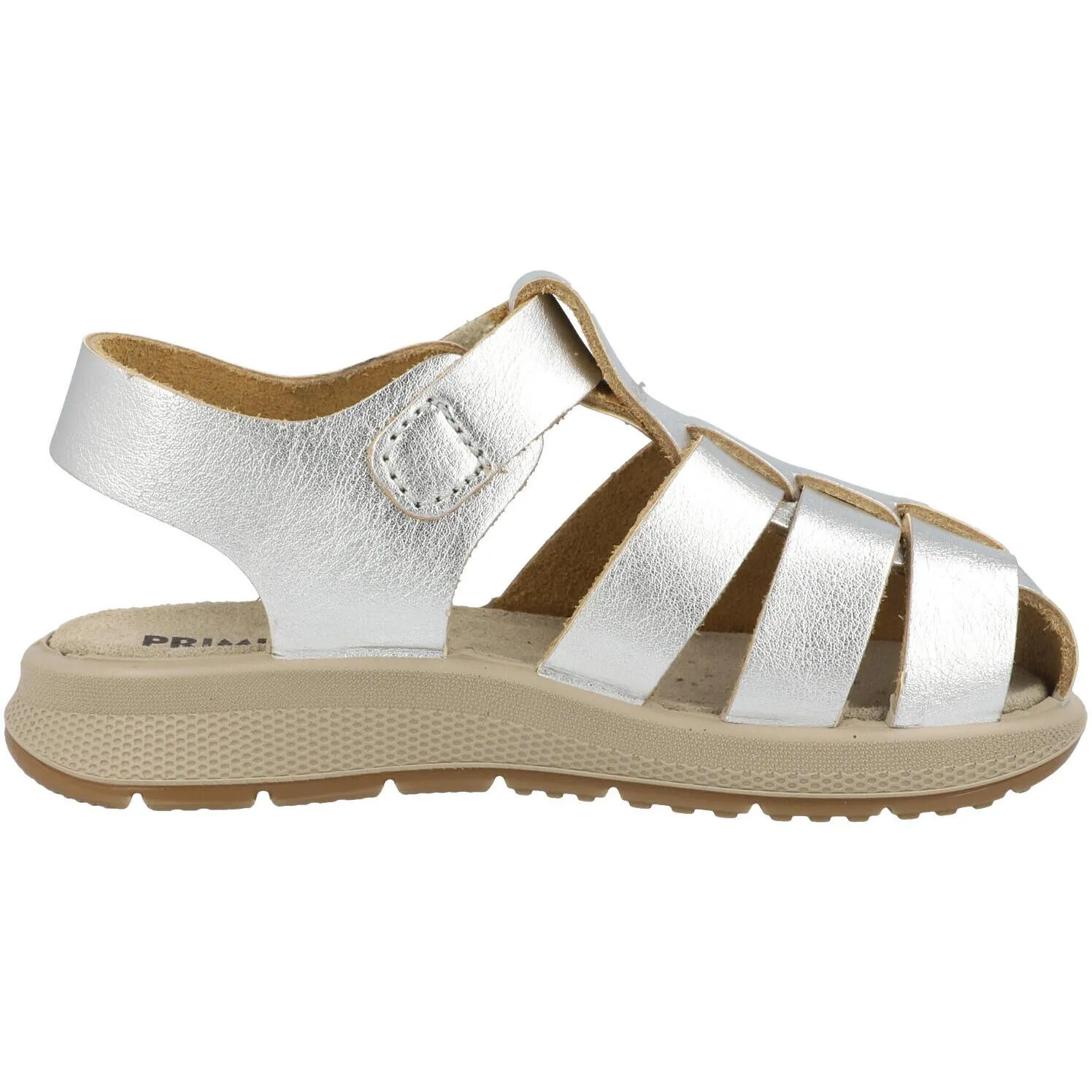 Primigi Pio Silver Fisherman Sandals