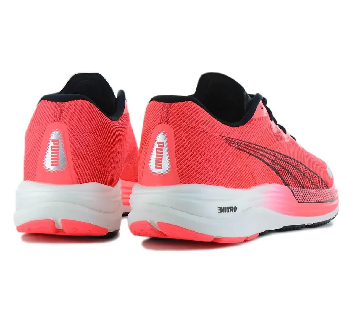 Puma Velocity NITRO 2 - Herren Laufschuhe Running Sport Schuhe Rot 195337-16