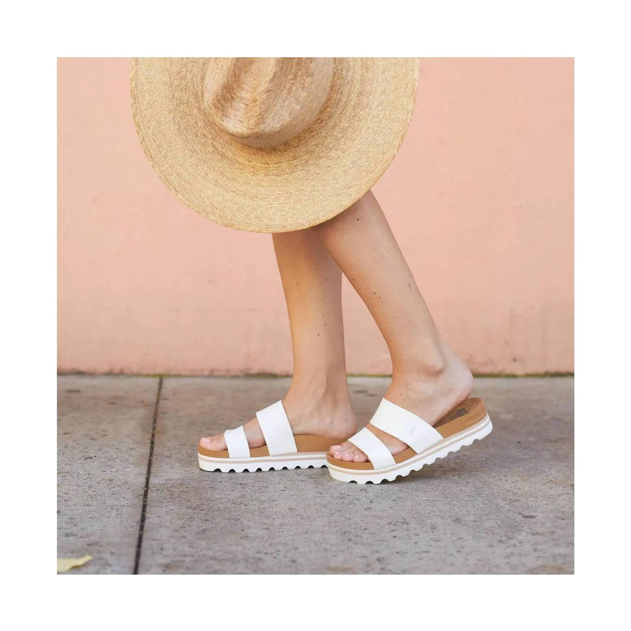 Reef Women's Cushion Vista Hi Sandal - Cloud