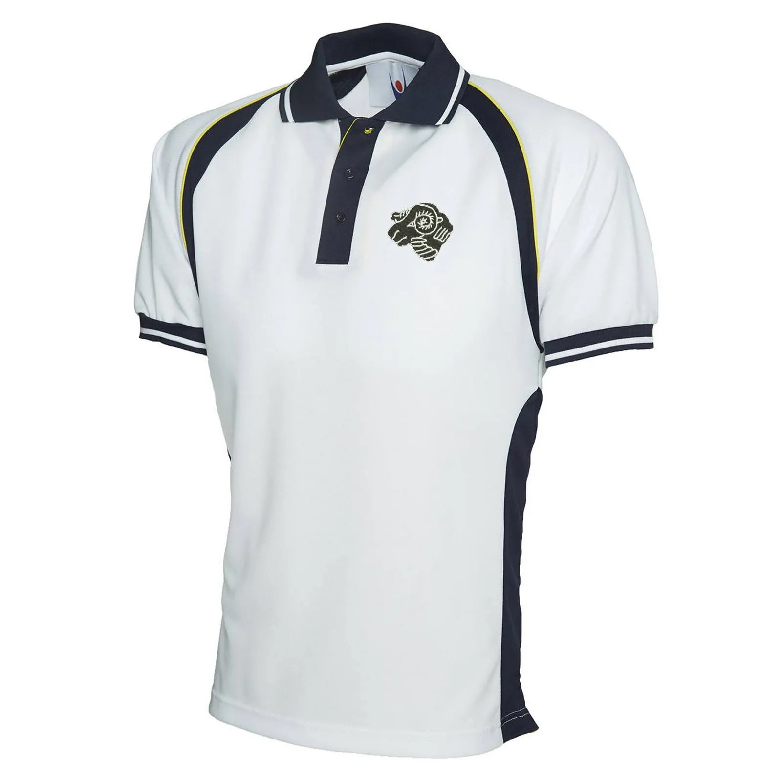 Retro Derby 1968 Embroidered Polyester Sports Polo Shirt