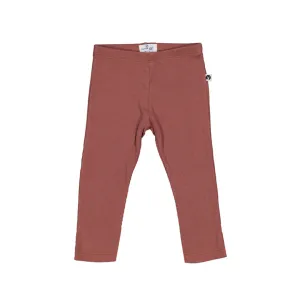 Rib Leggings - Clay