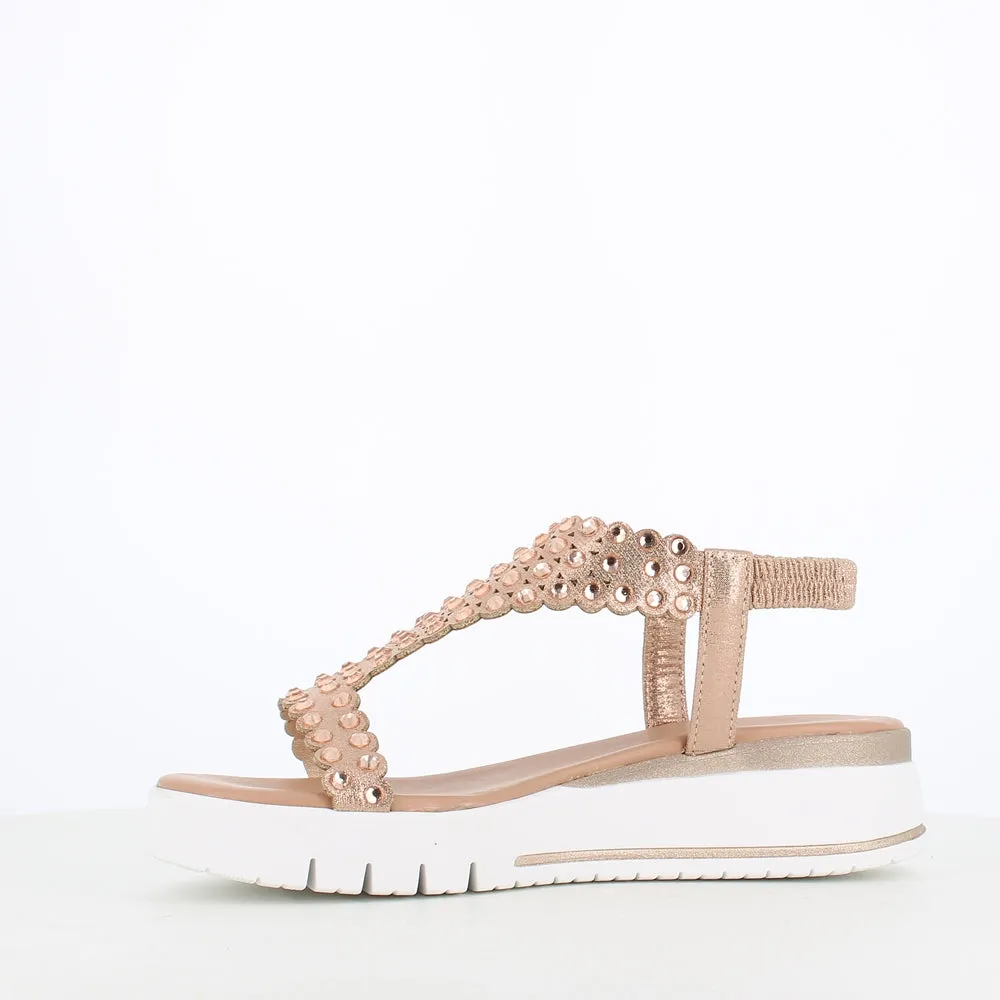 Rizzoli Low Wedge Sandal Stones Cipira