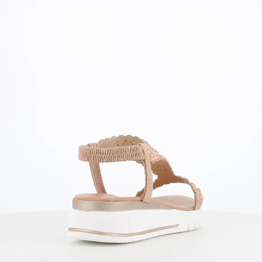 Rizzoli Low Wedge Sandal Stones Cipira