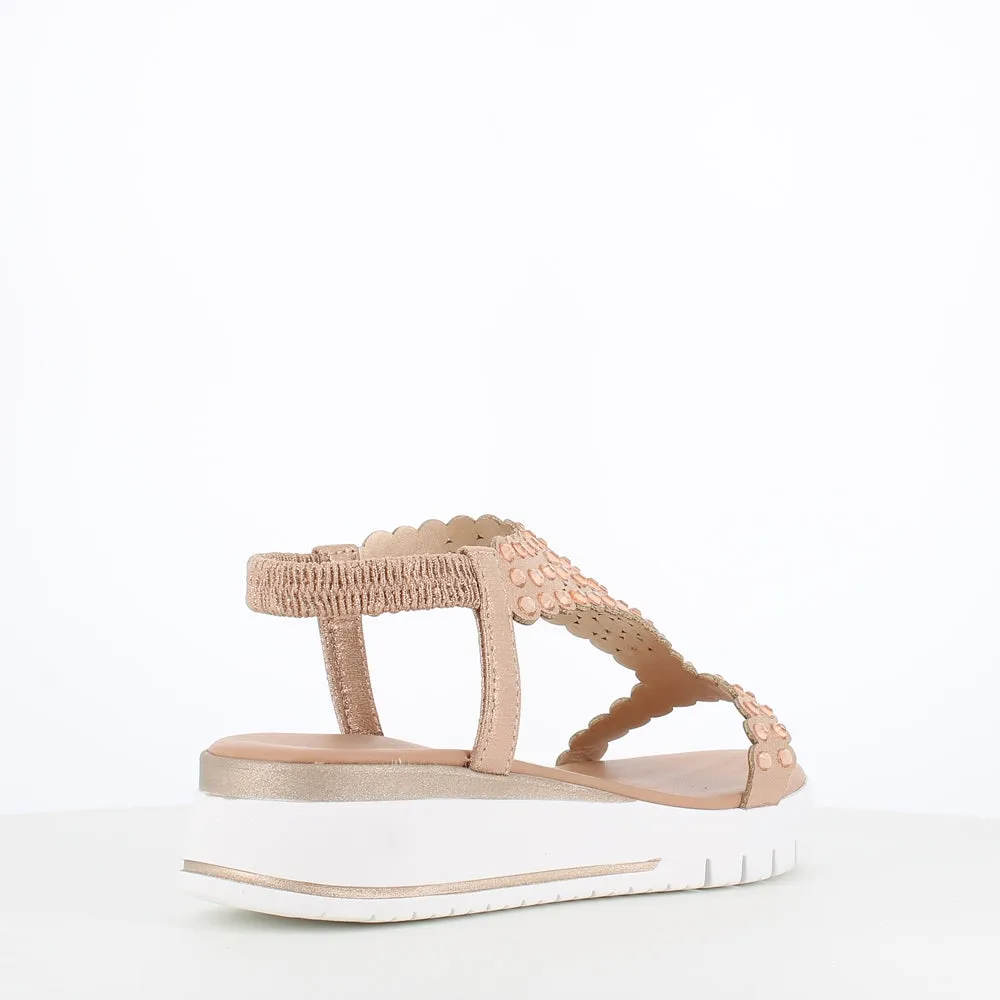 Rizzoli Low Wedge Sandal Stones Cipira