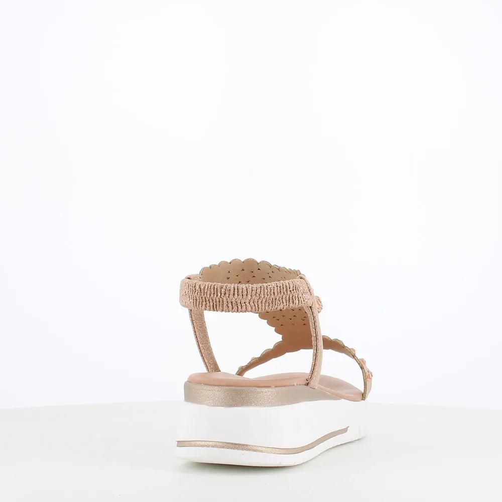 Rizzoli Low Wedge Sandal Stones Cipira