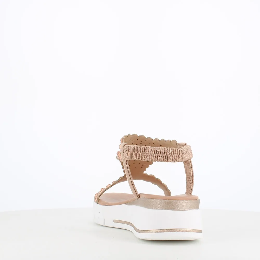 Rizzoli Low Wedge Sandal Stones Cipira