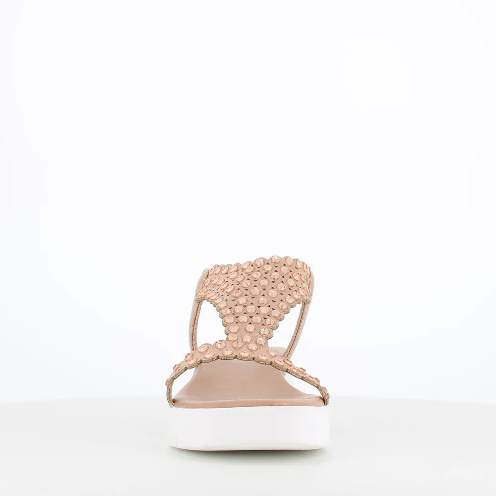 Rizzoli Low Wedge Sandal Stones Cipira